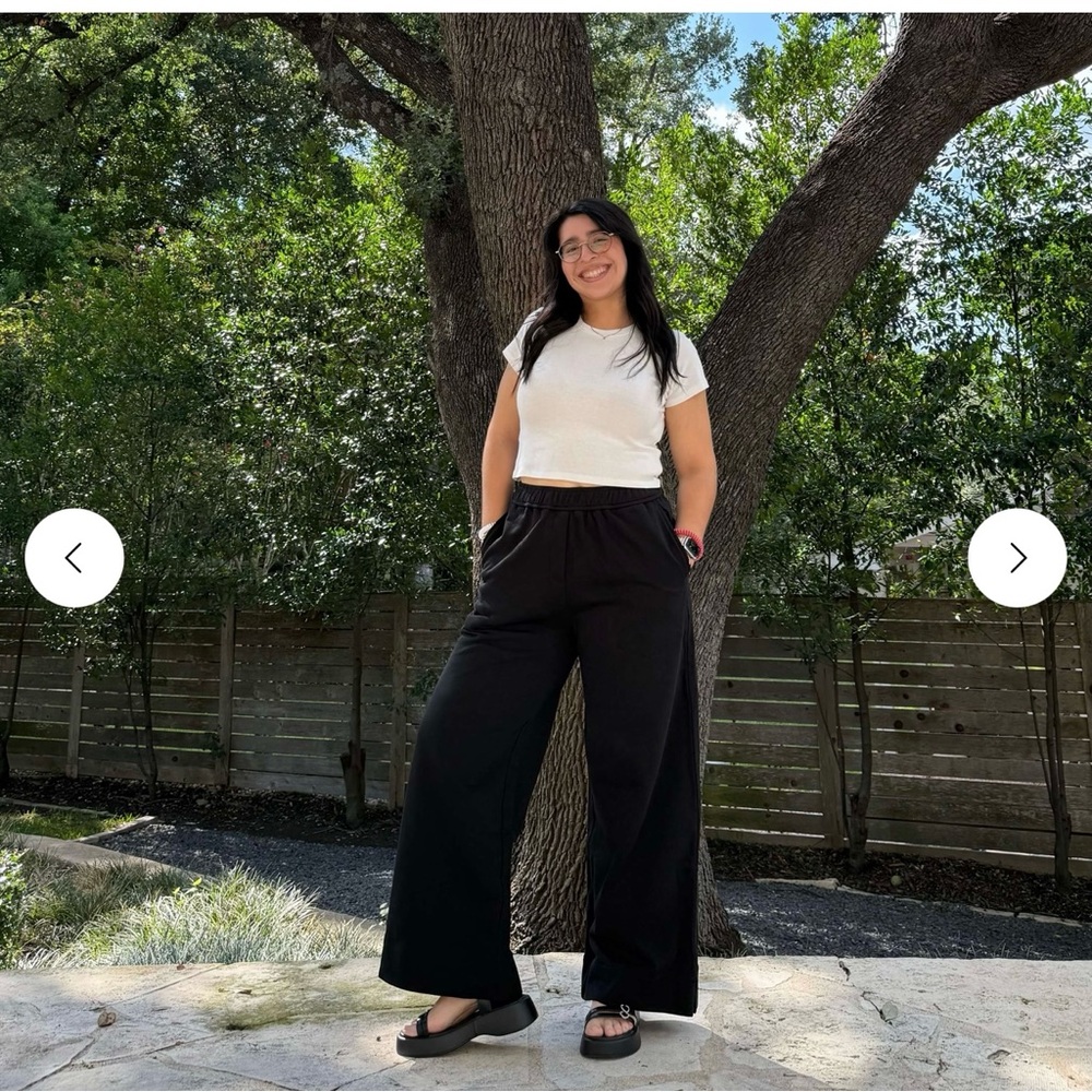 Shiny by Nature picnic sweatpants 28 inch inseam